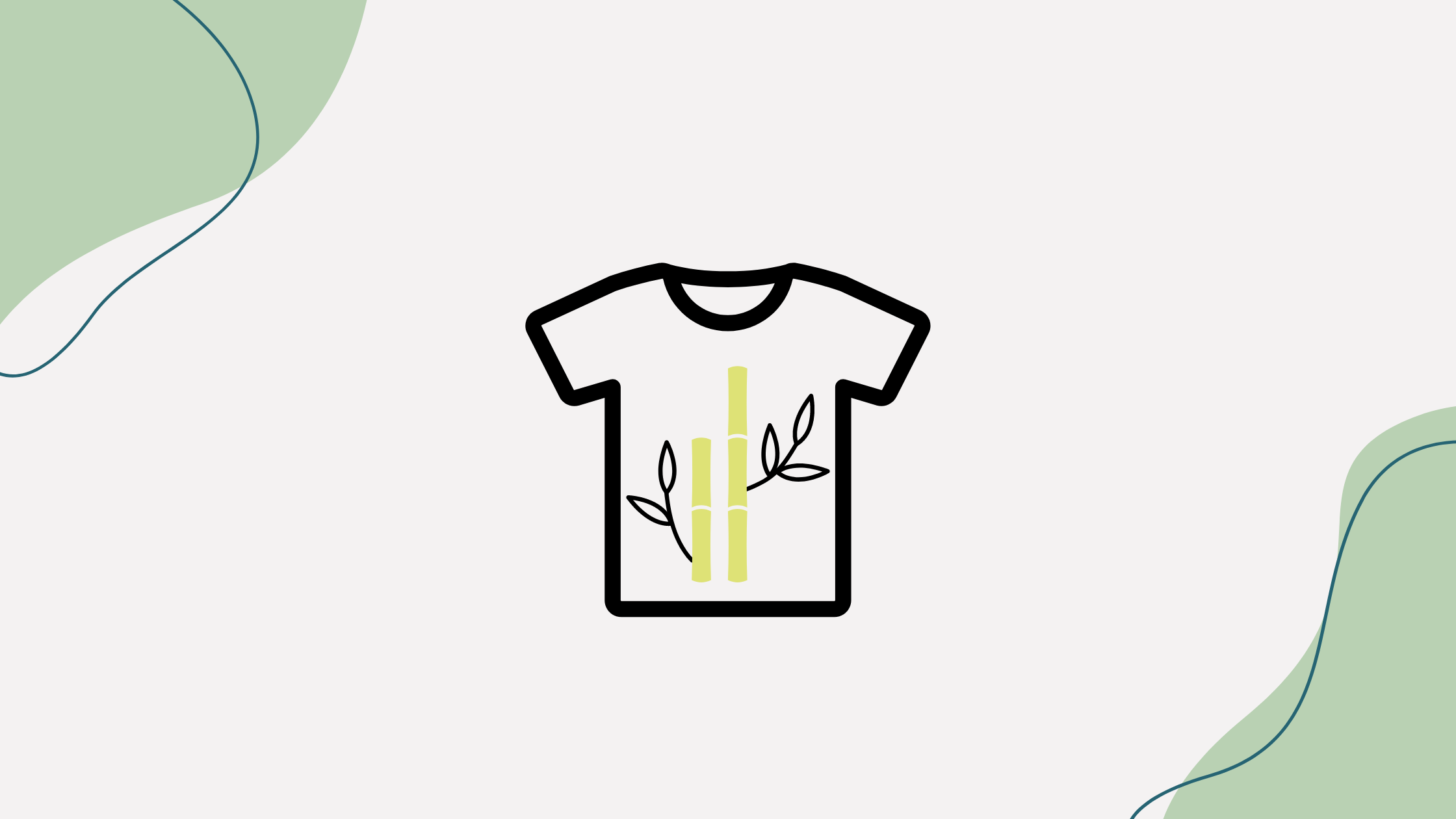 Duurzame bamboe T shirts.
